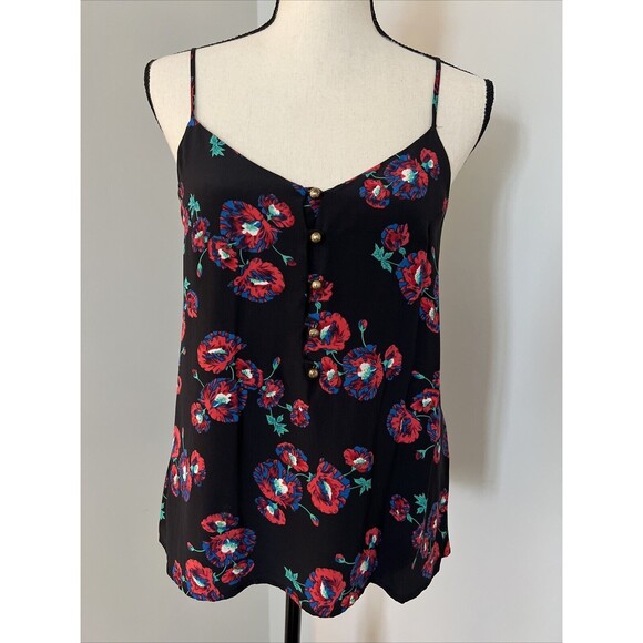 Yumi Kim 100% Silk Floral Camisole XS - Picture 1 of 8